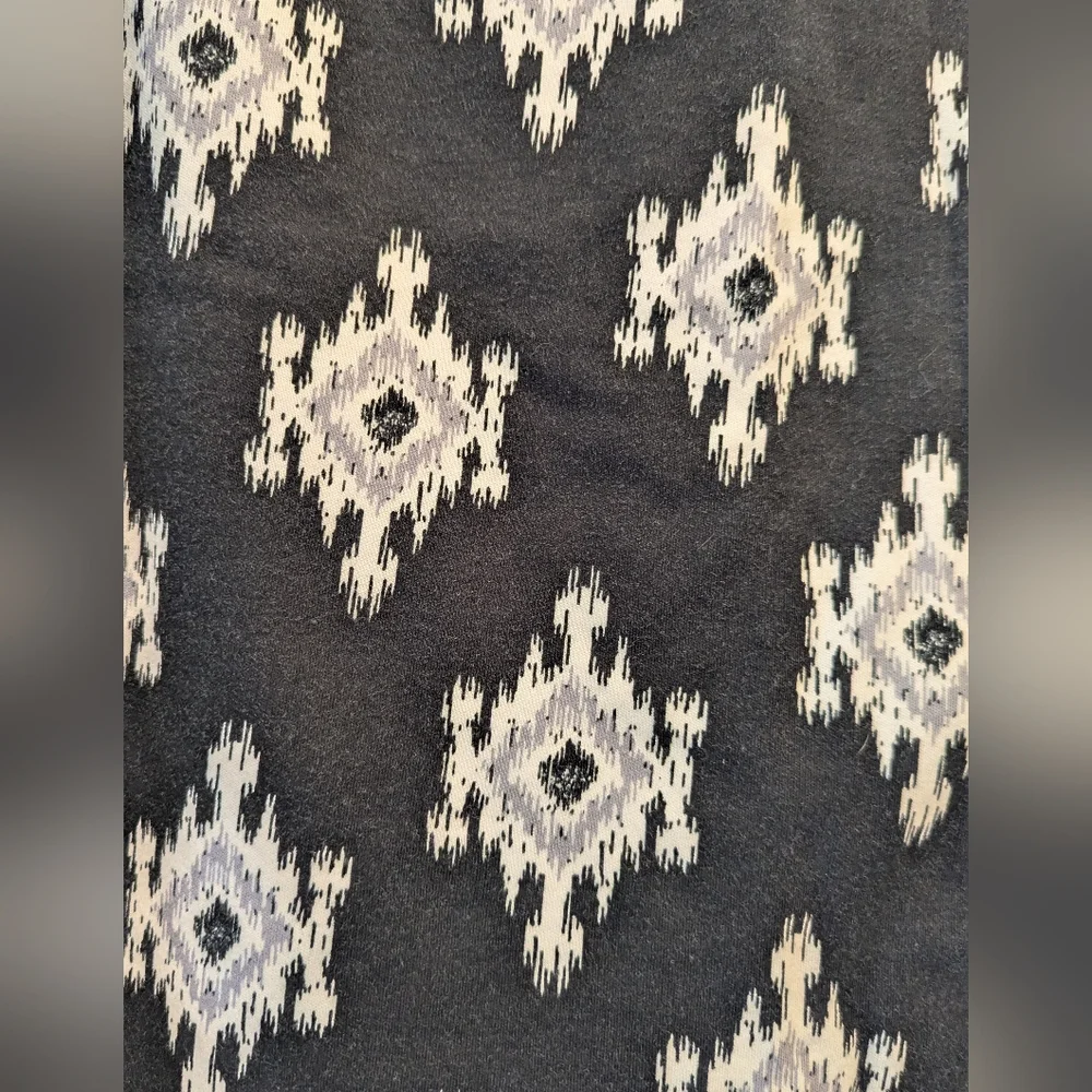 Jones New York Women’s Black White Pattern Cotton Skort Size XXL GUC - Picture 3 of 10